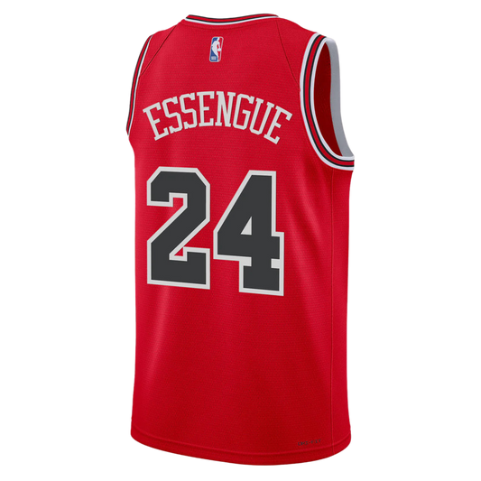 Noa Essengue #24 Chicago Bulls Red Icon Jersey