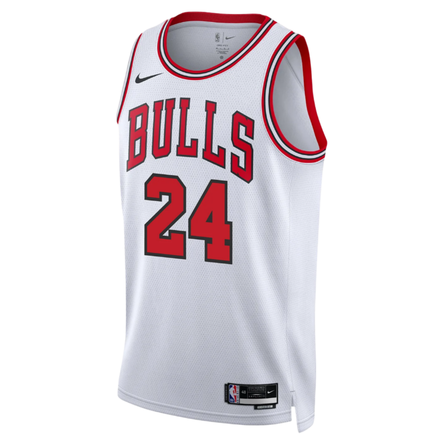 Noa Essengue #24 Chicago Bulls White Association Jersey