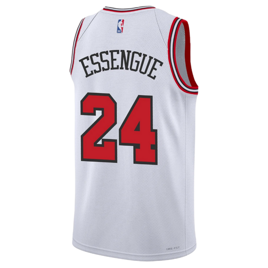 Noa Essengue #24 Chicago Bulls White Association Jersey