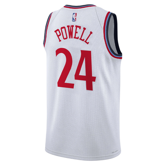 Norman Powell #24 LA Clippers White Association Jersey