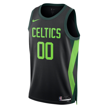 Personalized Boston Celtics Black City Edition Jersey
