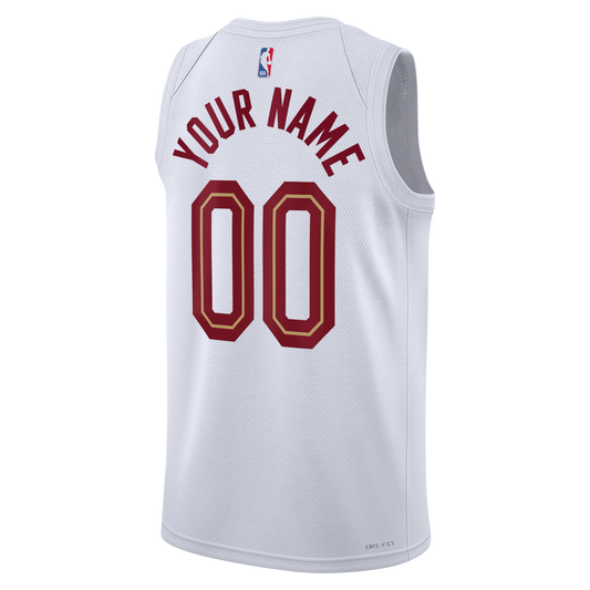 Personalized Cleveland Cavaliers White Association Jersey