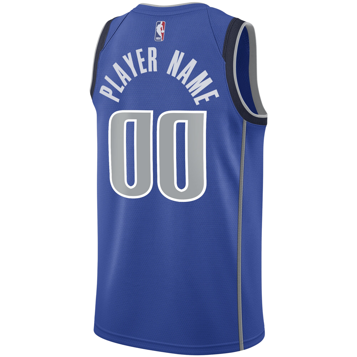 Custom Dallas Mavericks Blue Icon Personalized Jersey