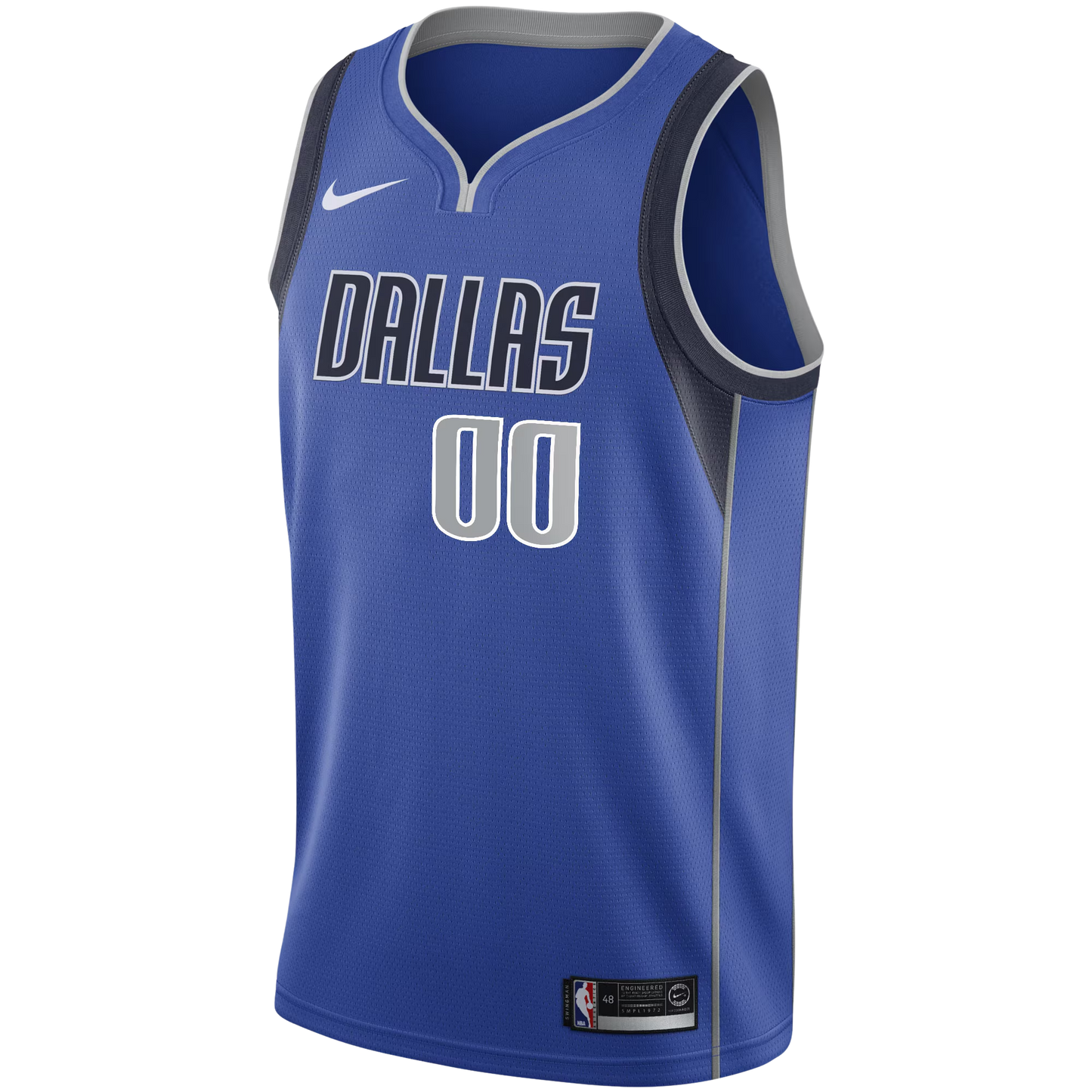 Custom Dallas Mavericks Blue Icon Personalized Jersey