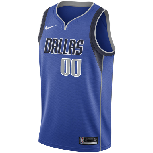 Custom Dallas Mavericks Blue Icon Personalized Jersey