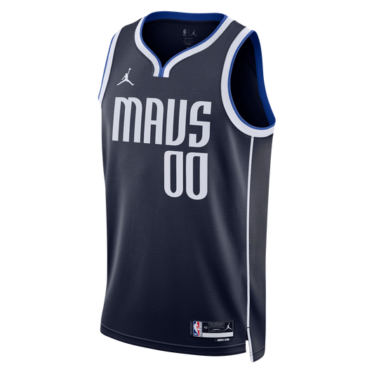 Custom Dallas Mavericks Navy Statement Personalized Jersey