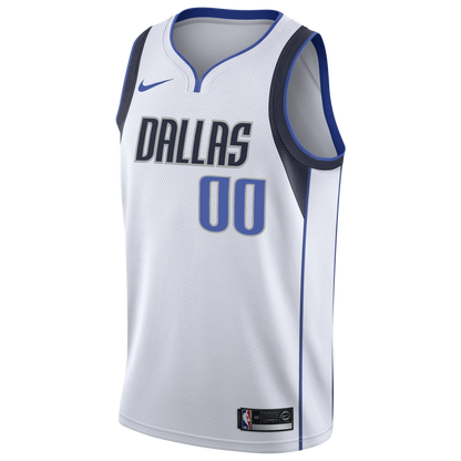 Custom Dallas Mavericks White Association Personalized Jersey