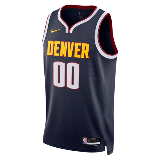 Custom Denver Nuggets Navy Icon Personalized Jersey