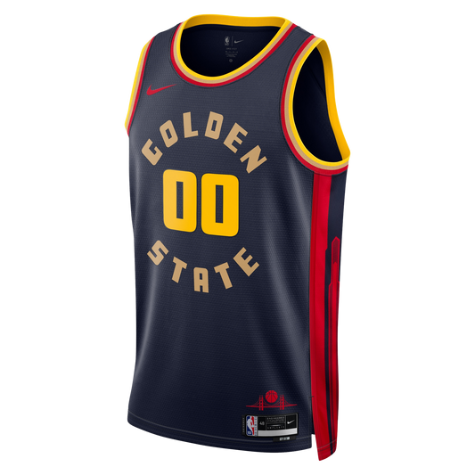 Personalized Golden State Warriors Navy City Edition Jersey