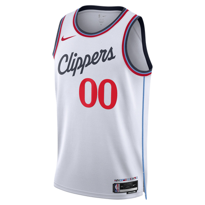 Personalized LA Clippers White Association Jersey