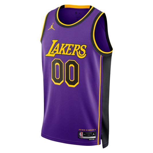 Personalized Los Angeles Lakers Purple Statement Jersey