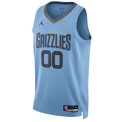 Personalized Memphis Grizzlies Light Blue Statement Jersey