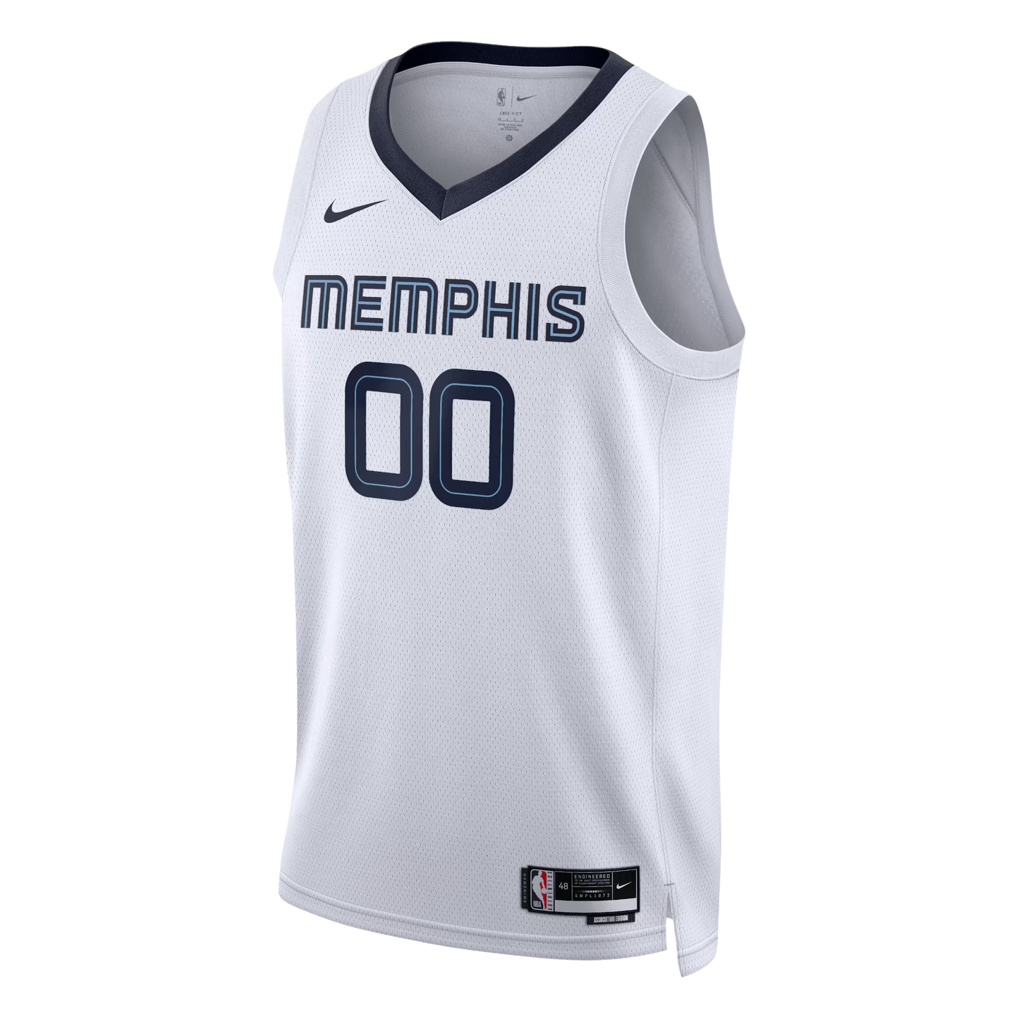 Personalized Memphis Grizzlies White Association Jersey
