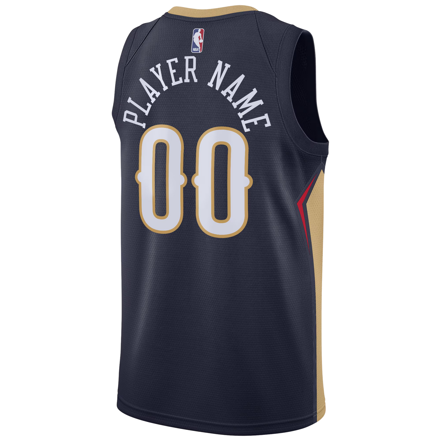 Personalized New Orleans Pelicans Navy Icon Jersey