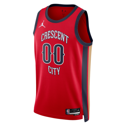 Personalized New Orleans Pelicans Red Statement Jersey