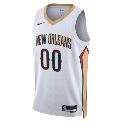 Personalized New Orleans Pelicans White Association Jersey