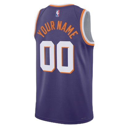 Personalized Phoenix Suns Purple Icon Jersey