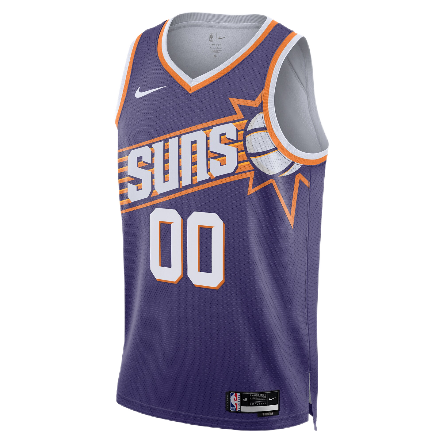 Personalized Phoenix Suns Purple Icon Jersey
