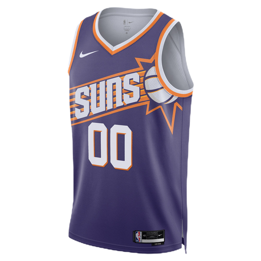 Personalized Phoenix Suns Purple Icon Jersey