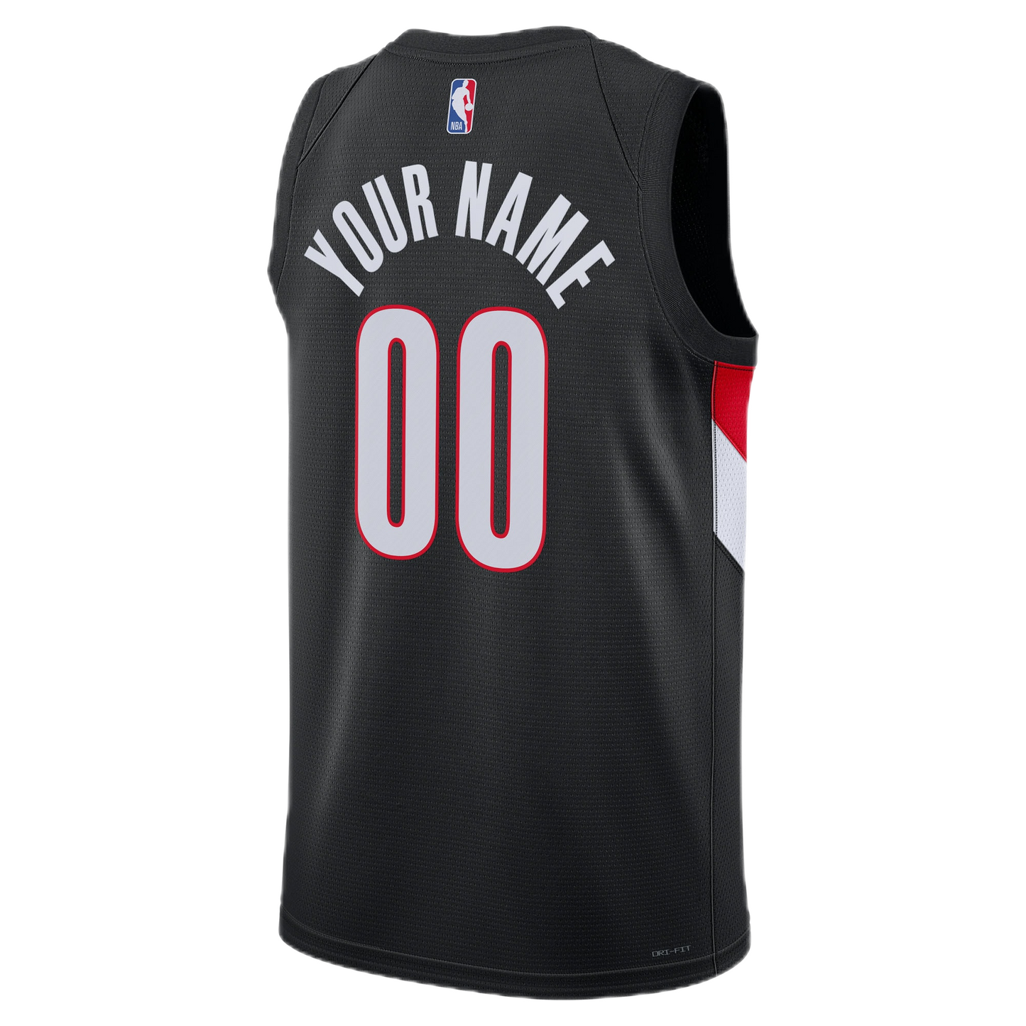 Personalized Portland Trail Blazers Black Icon Jersey