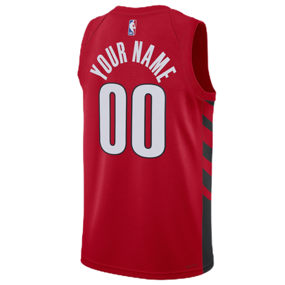 Personalized Portland Trail Blazers Red Statement Jersey