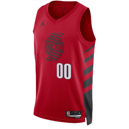 Personalized Portland Trail Blazers Red Statement Jersey