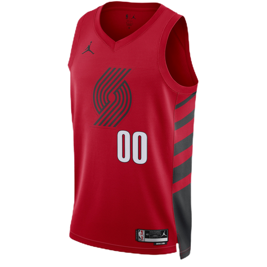 Personalized Portland Trail Blazers Red Statement Jersey