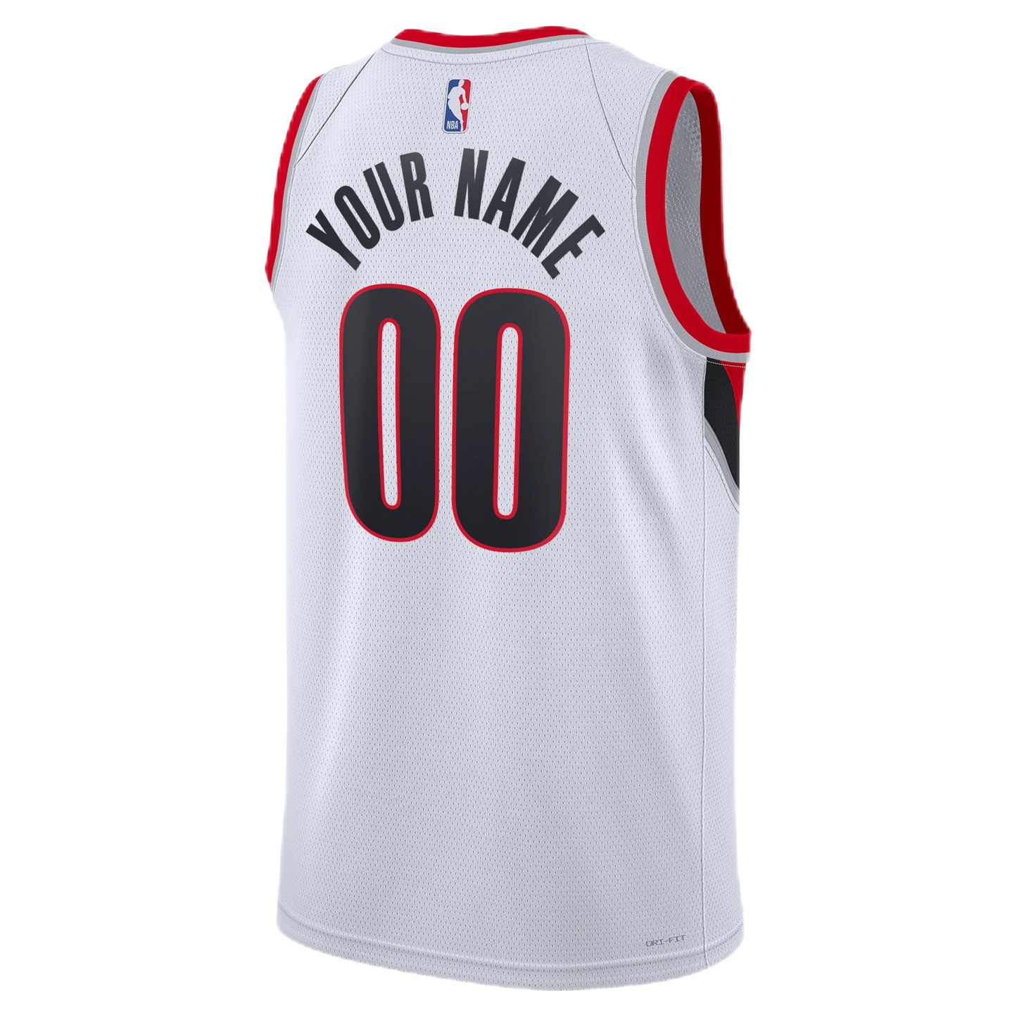 Personalized Portland Trail Blazers White Association Jersey