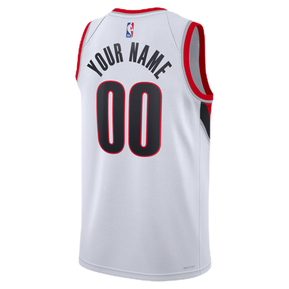 Personalized Portland Trail Blazers White Association Jersey