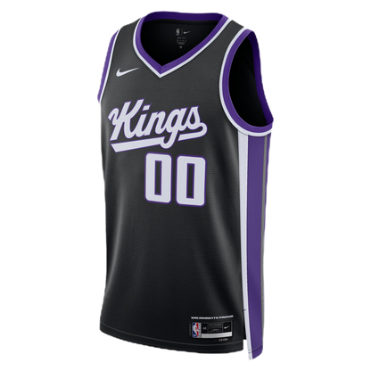 Personalized Sacramento Kings Black Icon Jersey