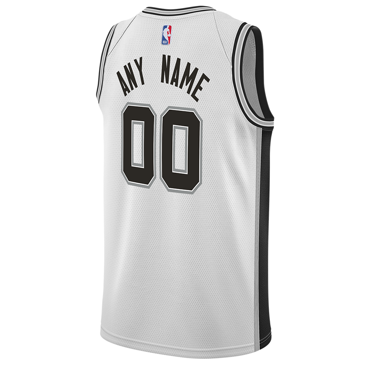 Personalized San Antonio Spurs White Association Jersey