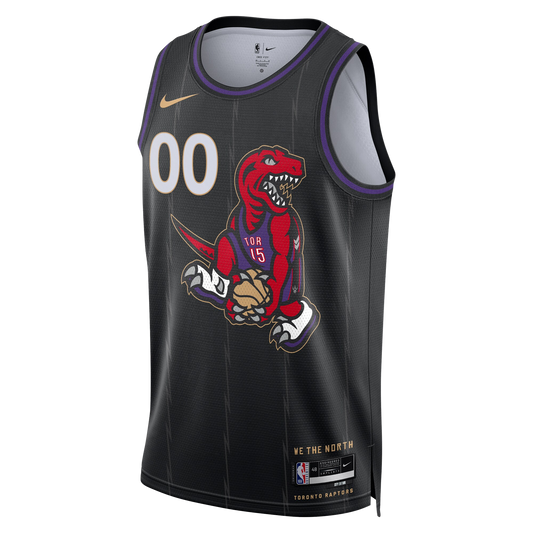 Custom Toronto Raptors Black City Edition Personalized Jersey