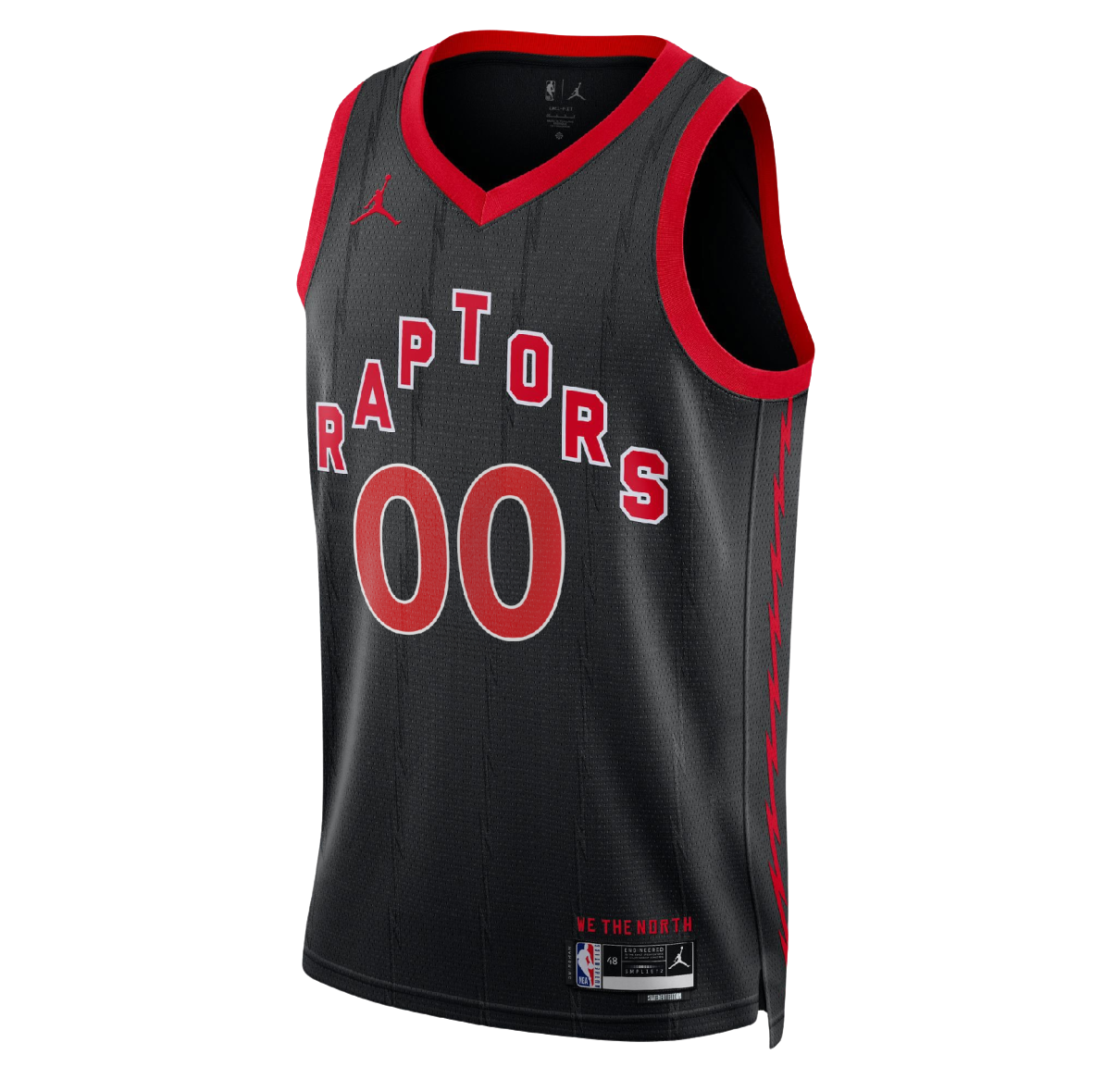 Custom Toronto Raptors Black Statement Personalized Jersey