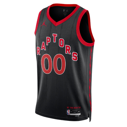 Custom Toronto Raptors Black Statement Personalized Jersey