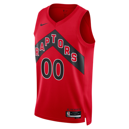 Custom Toronto Raptors Red Icon Personalized Jersey