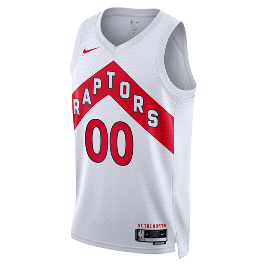 Custom Toronto Raptors White Association Personalized Jersey