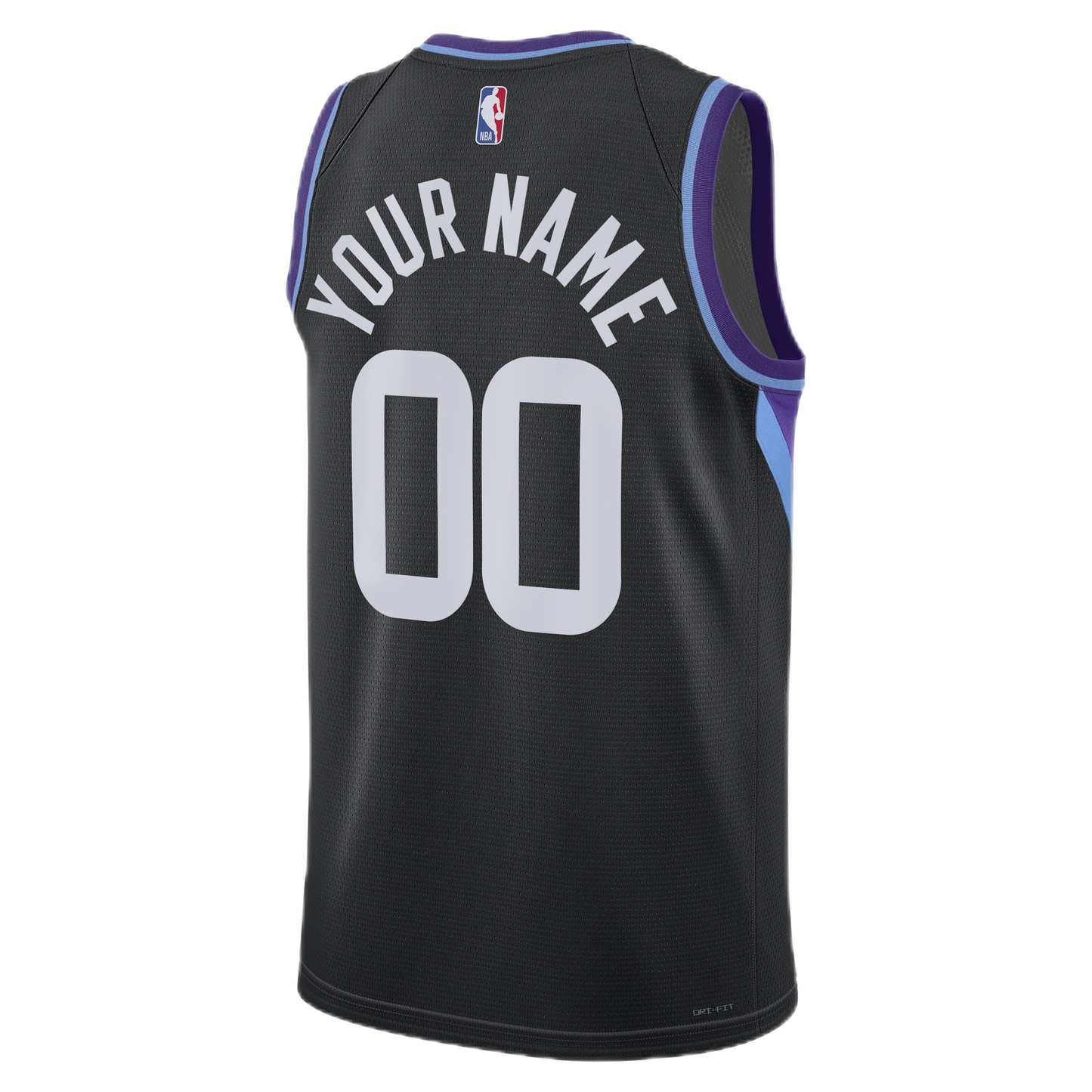Personalized Utah Jazz Black Statement Jersey
