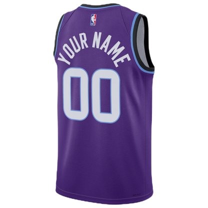 Personalized Utah Jazz Purple Icon Jersey