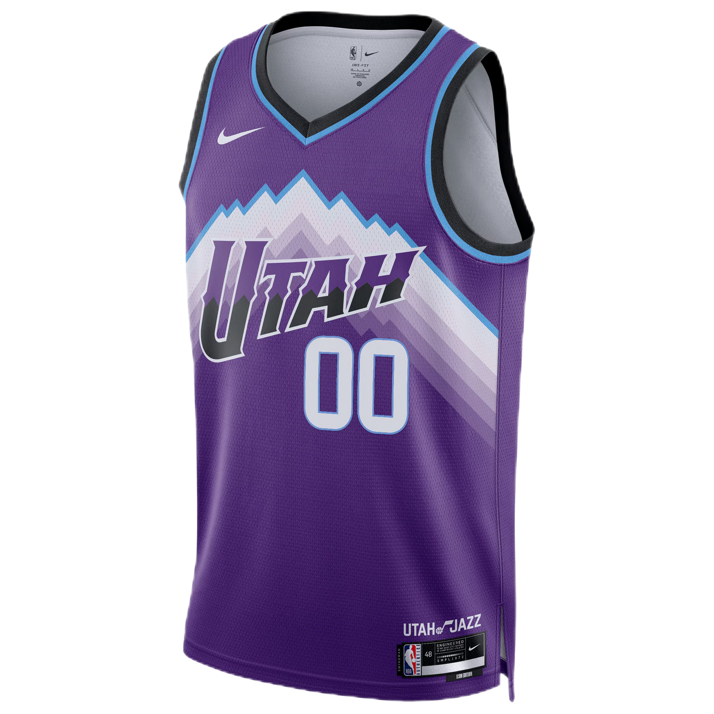 Personalized Utah Jazz Purple Icon Jersey