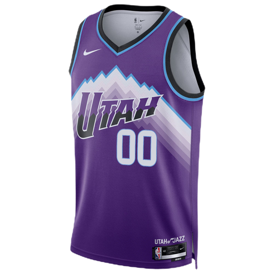 Personalized Utah Jazz Purple Icon Jersey