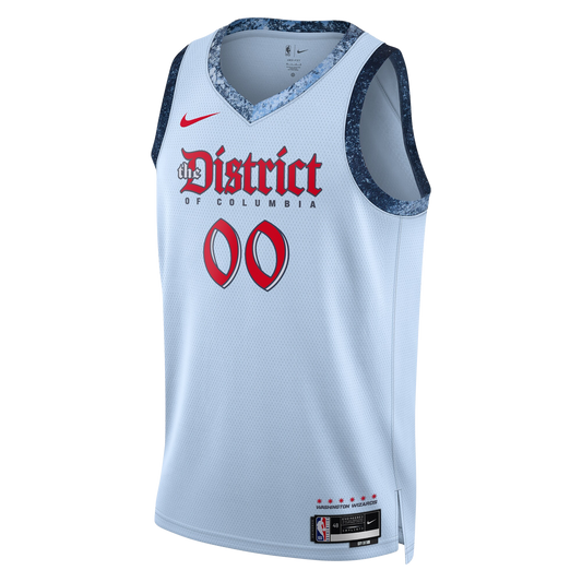 Custom Washington Wizards Blue City Edition Personalized Jersey