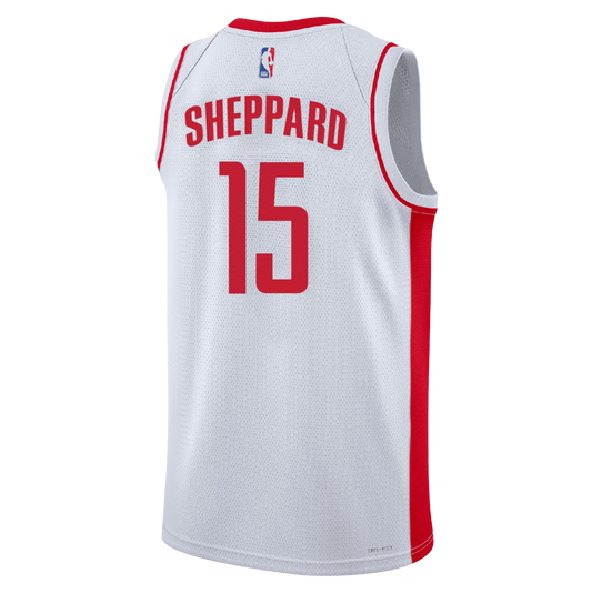 Reed Sheppard #15 Houston Rockets White Association Jersey