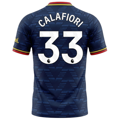 Arsenal 26/27 Away Jersey Riccardo Calafiori #33