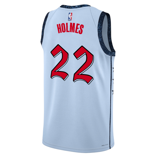 Richaun Holmes #22 Washington Wizards Blue City Edition Jersey