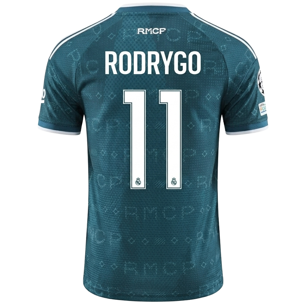 Real Madrid 26/27 Away Jersey Rodrygo #11
