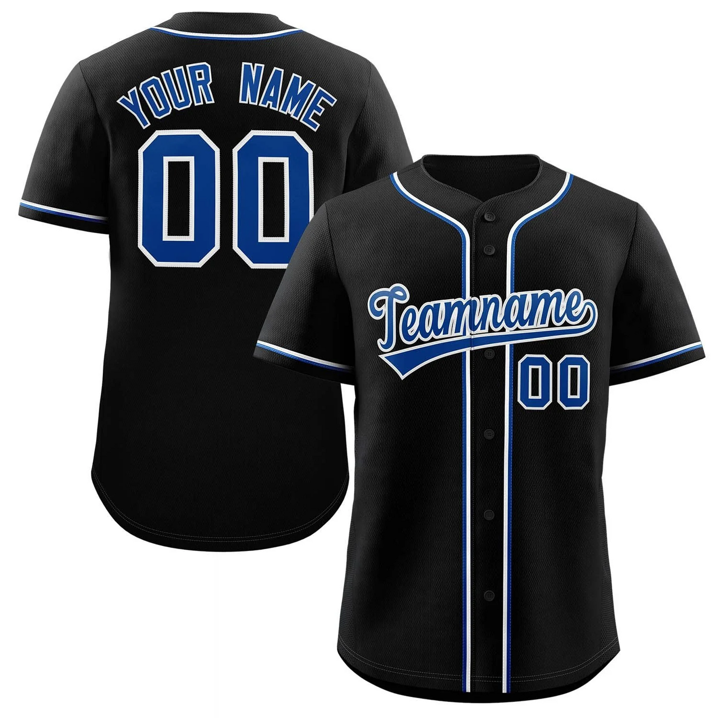 Elite Pro Royal Edge Baseball Jersey