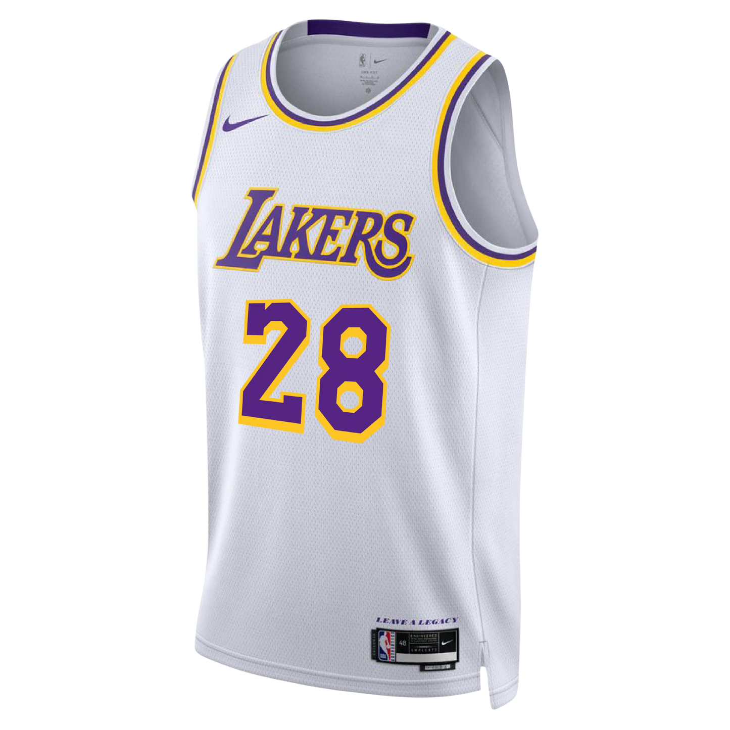 Rui Hachimura #28 Los Angeles Lakers White Association Jersey