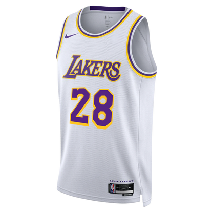 Rui Hachimura #28 Los Angeles Lakers White Association Jersey
