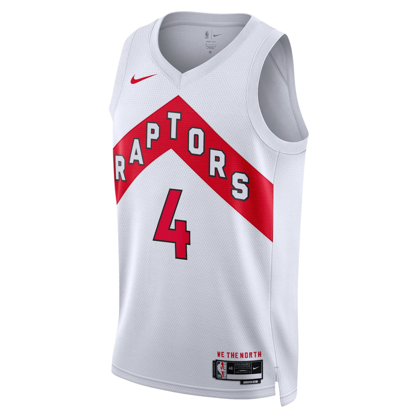 Scottie Barnes #4 Toronto Raptors White Association Jersey