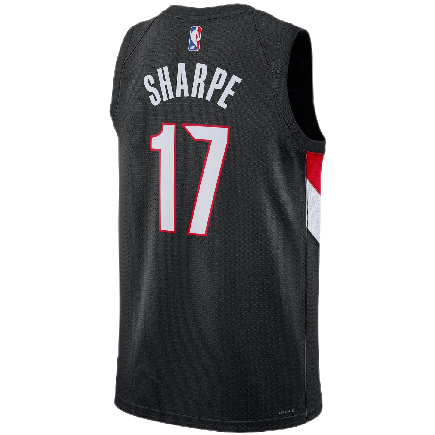 Shaedon Sharpe #17 Portland Trail Blazers Black Icon Jersey